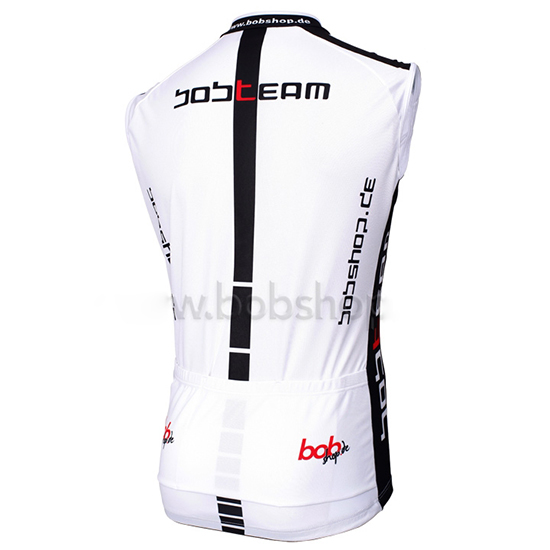 Gilet antivento Bobteam 2015 bianco - Clicca l'immagine per chiudere